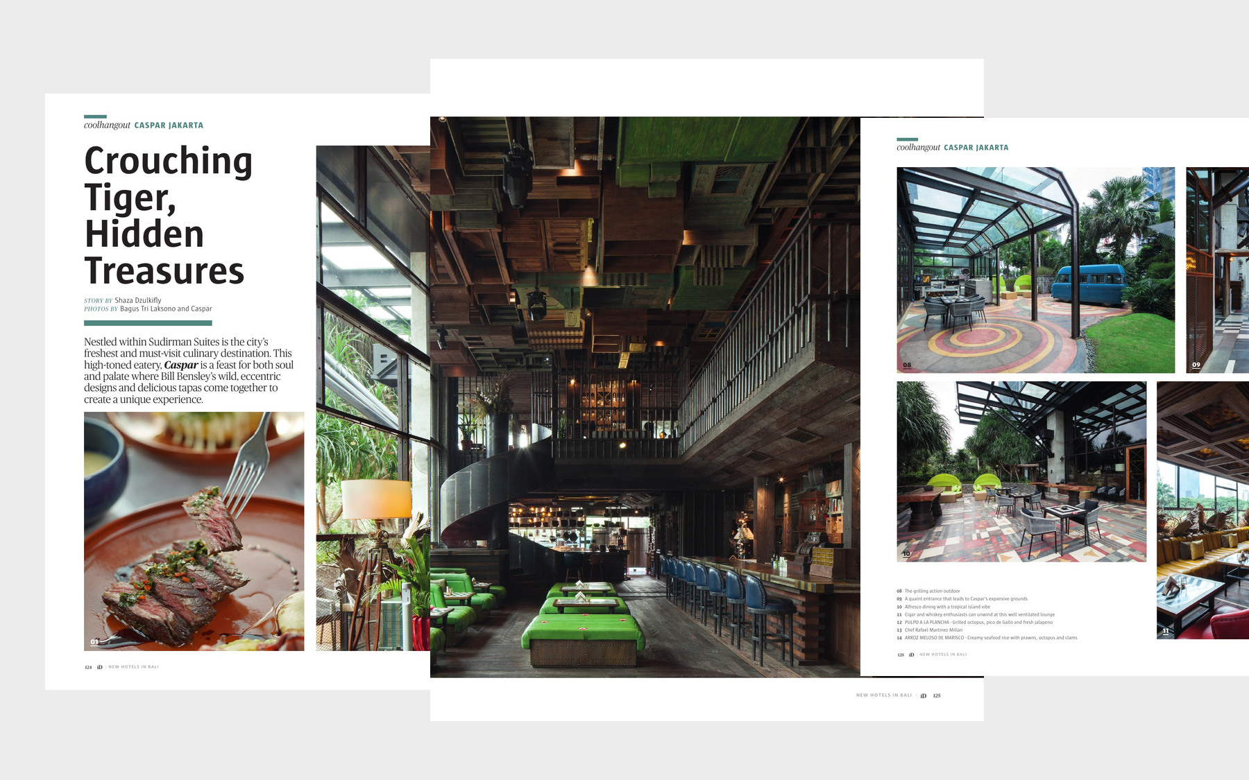 Selected pages from Crouching Tiger, Hidden Treasures, Caspar Jakarta