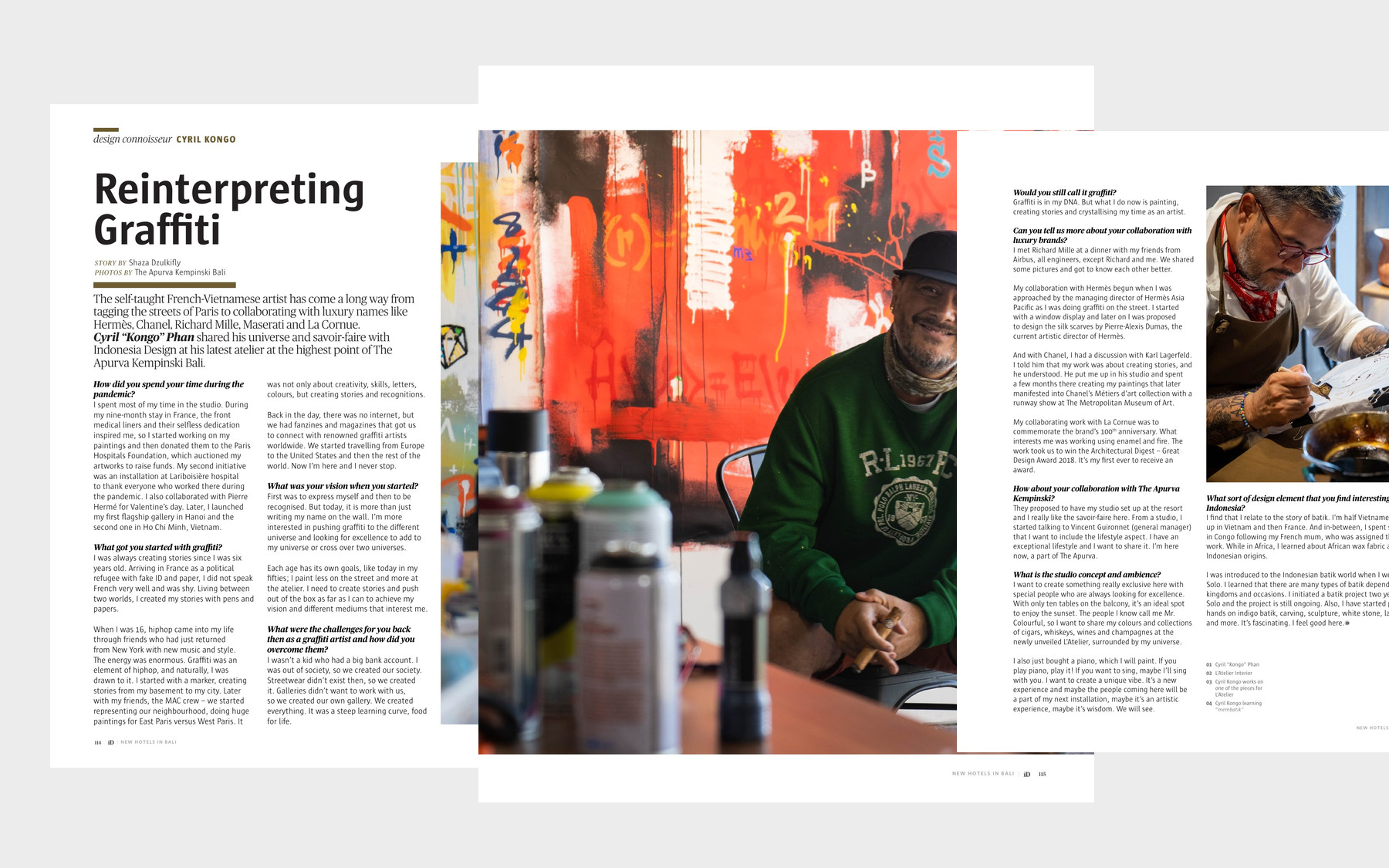 Selected pages from Reinterpreting Graffiti, Cyril Kongo